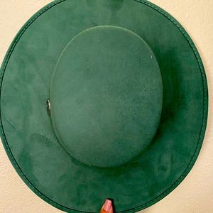 Melissa Cordobés Suede Wide Brim Hat